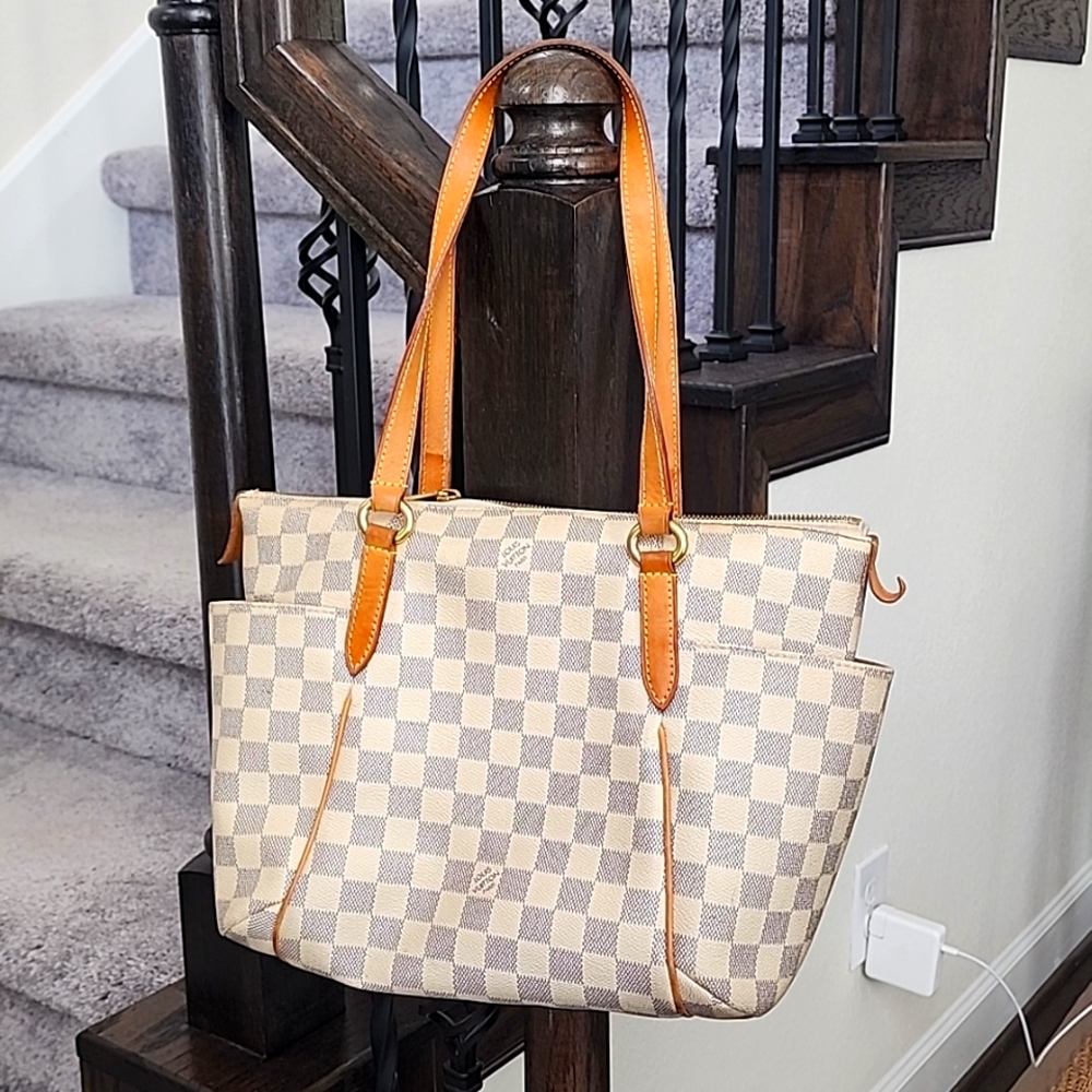 🔥AZUR TOTALLY🔥Louis Vuitton Totally PM azur shoulder tote-Authentic